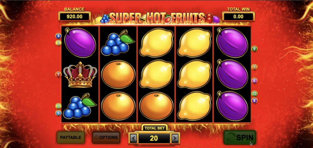 Super Hot Fruits Slot