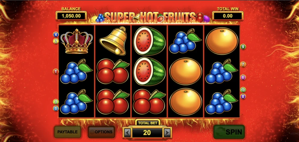 Super Hot Fruits Slot